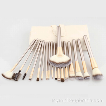 Wholesale Wood Wood 12pcs Maquillage pinceau